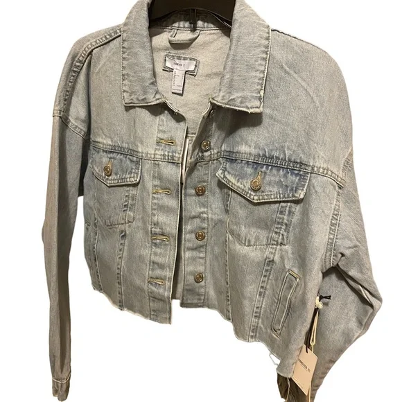 forever21 jeans jacket - Picture 1 of 5